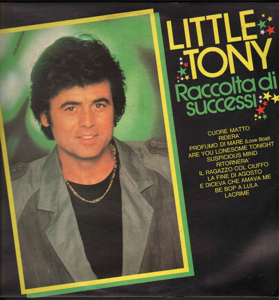 Little Tony - Raccolta Di Successi | Dischi Ricordi (ORL 8794) - main Little Tony - Raccolta Di Successi | Dischi Ricordi (ORL 8794) - main