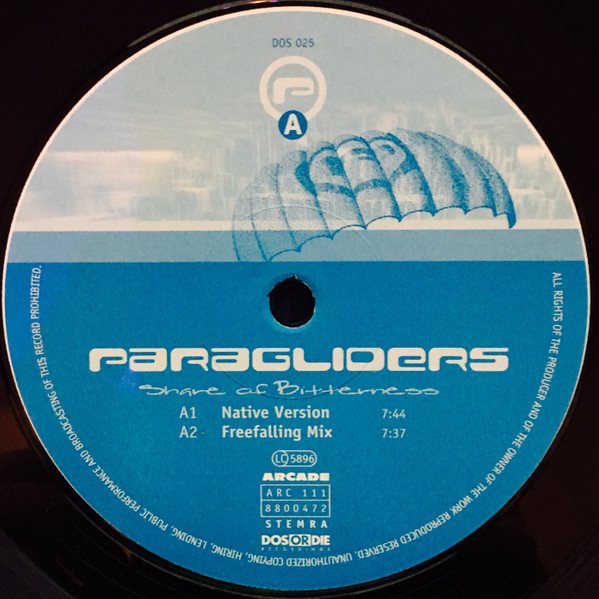 Paragliders - Share Of Bitterness | Dos Or Die Recordings (DOS 025) - 3