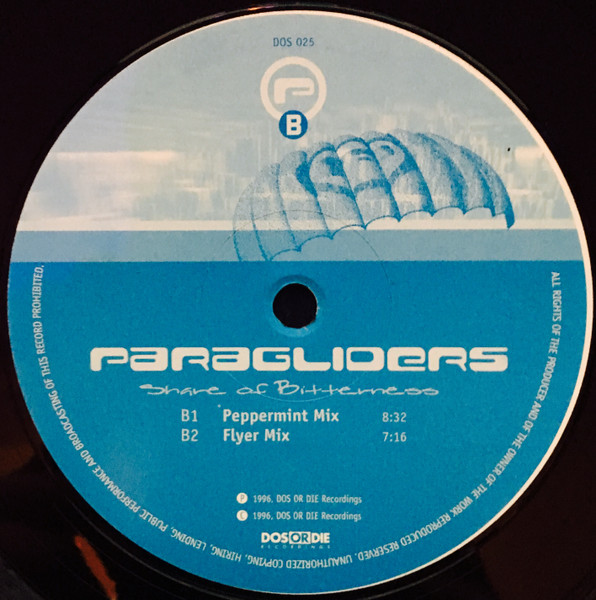 Paragliders - Share Of Bitterness | Dos Or Die Recordings (DOS 025) - 4