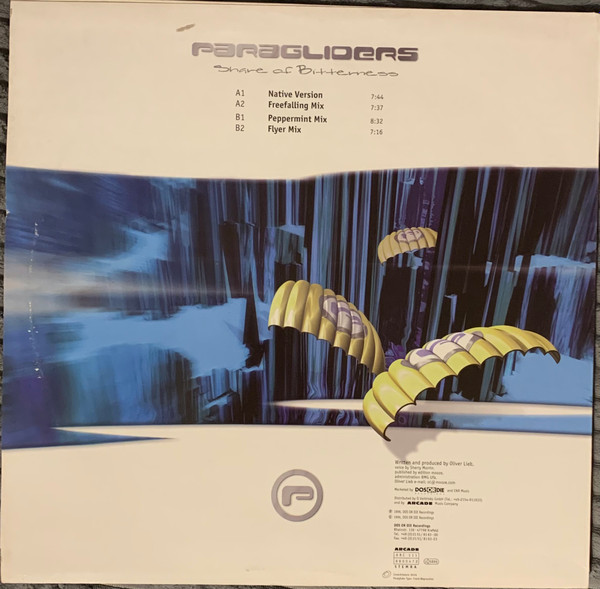 Paragliders - Share Of Bitterness | Dos Or Die Recordings (DOS 025) - 2