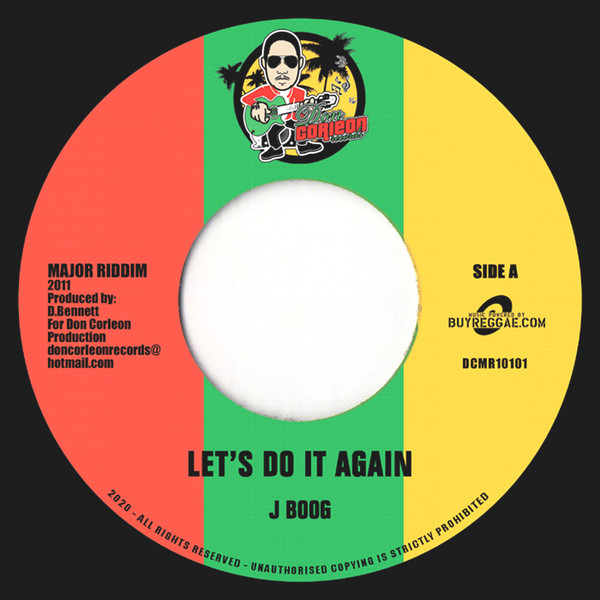 J Boog - Let's Do It Again | Don Corleon Records (DCMR10101)