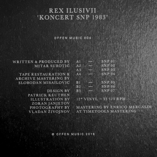 Rex Ilusivii - Koncert SNP 1983 | Offen Music (OFFEN 004) - 2 Rex Ilusivii - Koncert SNP 1983 | Offen Music (OFFEN 004) - 2