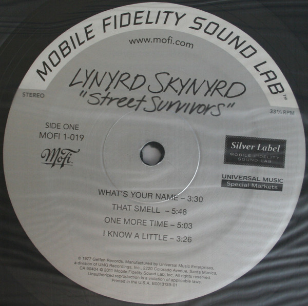 Lynyrd Skynyrd - Street Survivors | Mobile Fidelity Sound Lab (MOFI 1-019) - 4 Lynyrd Skynyrd - Street Survivors | Mobile Fidelity Sound Lab (MOFI 1-019) - 4
