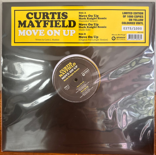 Curtis Mayfield - Move On Up | Music On Vinyl (MOV12085) - 2