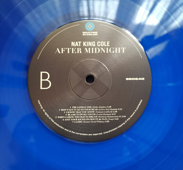 The Nat King Cole Trio - After Midnight | WaxTime In Color (950640) - 4