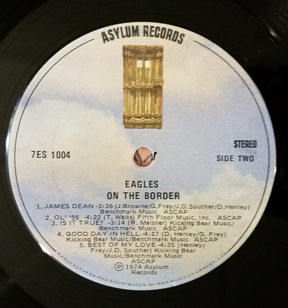 Eagles - On The Border | Asylum Records (7ES-1004) - 4 Eagles - On The Border | Asylum Records (7ES-1004) - 4