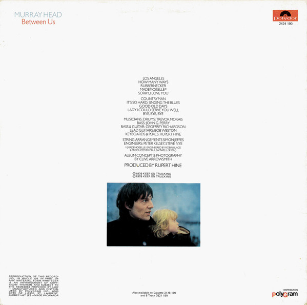 Murray Head - Between Us | Polydor (2424 190) - 2