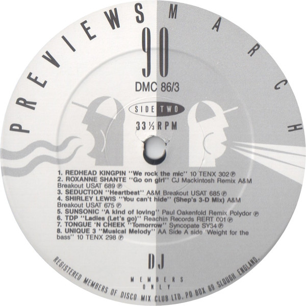 Various - March 90 - Previews | DMC (DMC 86/3) - 4 Various - March 90 - Previews | DMC (DMC 86/3) - 4