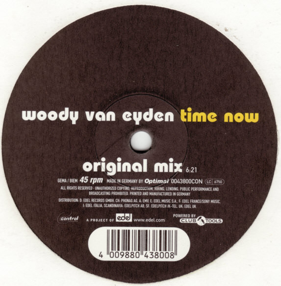 Woody van Eyden - Time Now | Control (0043800CON) - 2