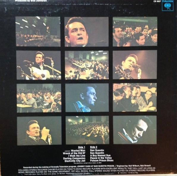 Johnny Cash - Johnny Cash At San Quentin | Columbia (CS 9827) - 2