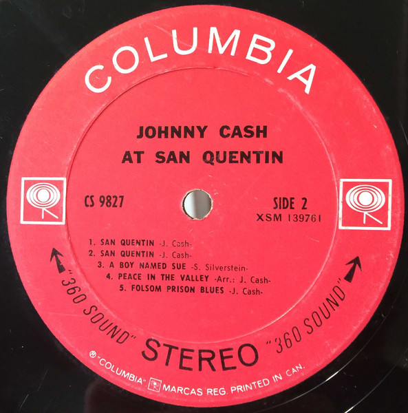 Johnny Cash - Johnny Cash At San Quentin | Columbia (CS 9827) - 4