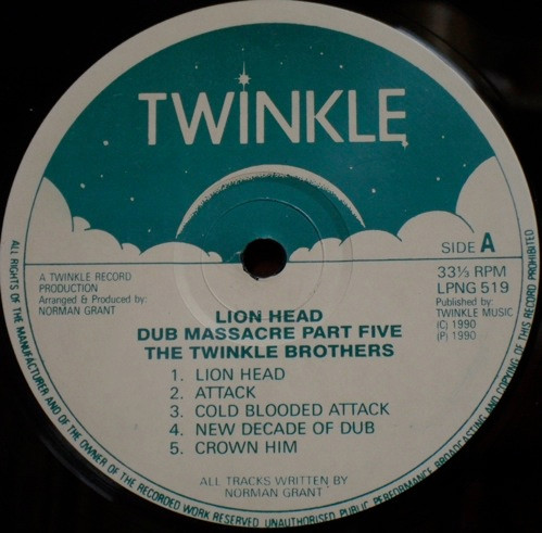 Twinkle Brothers - Dub Massacre Part Five - Lion Head | Twinkle Music (NG 519) - 3 Twinkle Brothers - Dub Massacre Part Five - Lion Head | Twinkle Music (NG 519) - 3