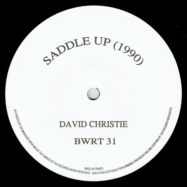 David Christie - Saddle Up (1990) | Big Wave (BWRT 31)