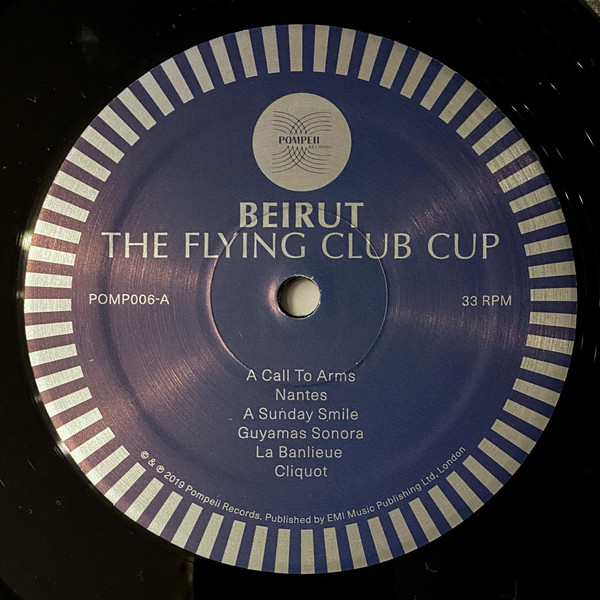 Beirut - The Flying Club Cup | Pompeii Records (POMP006) - 2