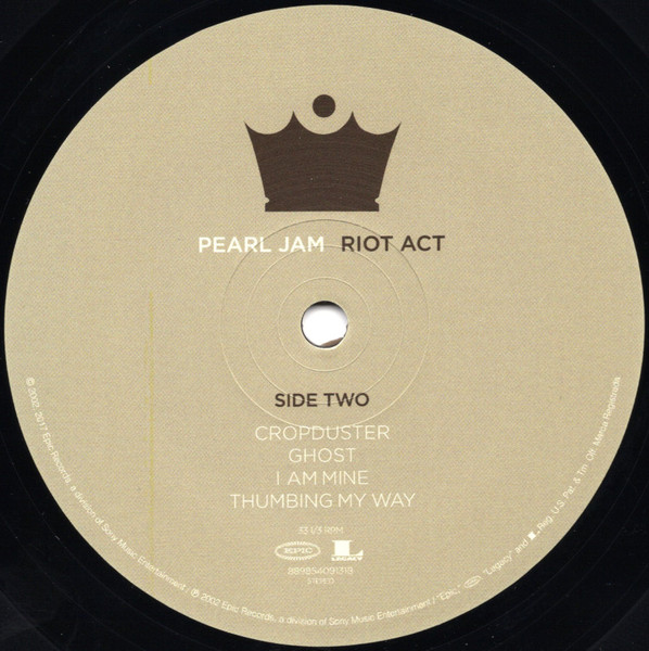 Pearl Jam - Riot Act (2LP) [Vinyl] | Epic (88985409131) - 4