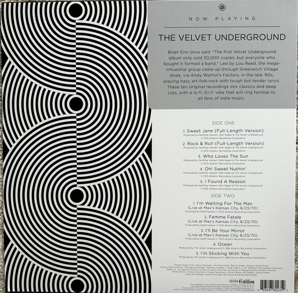 The Velvet Underground - Now Playing LP | Rhino Records (RCV1 726576) - 2 The Velvet Underground - Now Playing LP | Rhino Records (RCV1 726576) - 2