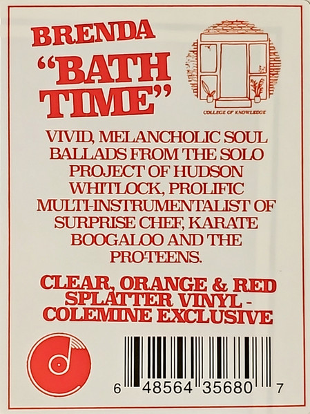 Brenda - Bath Time | College Of Knowledge Records (COK015) - 3 Brenda - Bath Time | College Of Knowledge Records (COK015) - 3