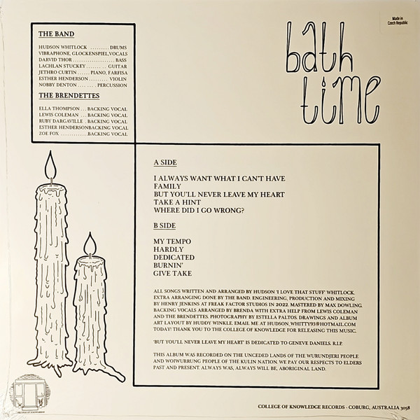 Brenda - Bath Time | College Of Knowledge Records (COK015) - 2 Brenda - Bath Time | College Of Knowledge Records (COK015) - 2