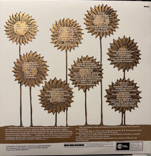 Neil Ardley - A Symphony Of Amaranths | Wah Wah Records (WBSLP023) - 3 Neil Ardley - A Symphony Of Amaranths | Wah Wah Records (WBSLP023) - 3