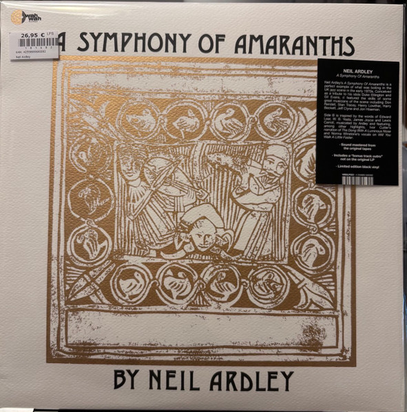 Neil Ardley - A Symphony Of Amaranths | Wah Wah Records (WBSLP023) - main Neil Ardley - A Symphony Of Amaranths | Wah Wah Records (WBSLP023) - main