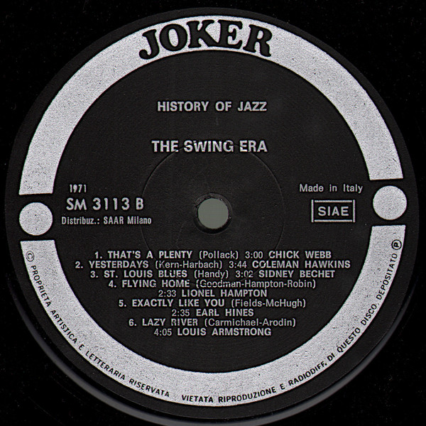 Various - The Swing Era | Joker (SM 3113) - 4 Various - The Swing Era | Joker (SM 3113) - 4