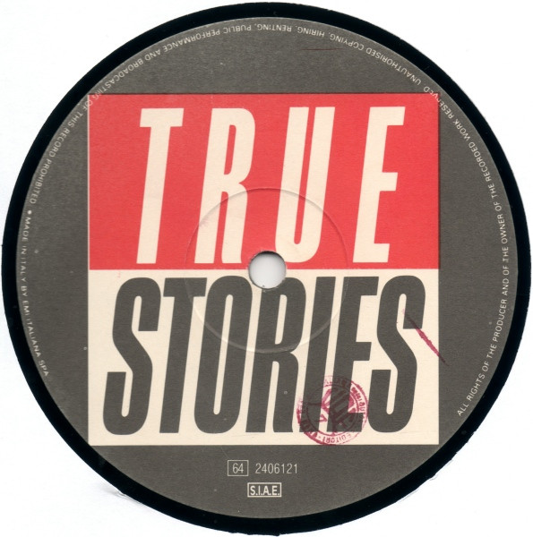 Talking Heads - True Stories | EMI (64 2406121) - 3