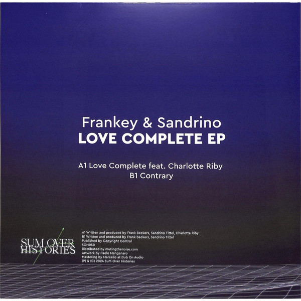 Frankey & Sandrino - Love Complete | Sum Over Histories (SOH050) - 2