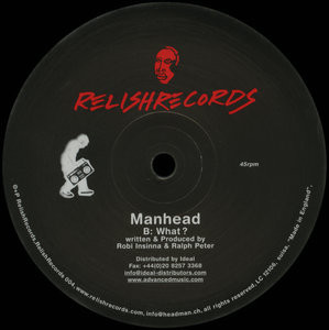 Manhead - Doop / What? | Relish Records (RR 004) - 2