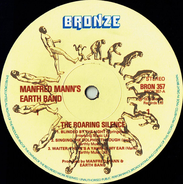 Manfred Mann's Earth Band - The Roaring Silence | Bronze (BRON 357) - 3 Manfred Mann's Earth Band - The Roaring Silence | Bronze (BRON 357) - 3