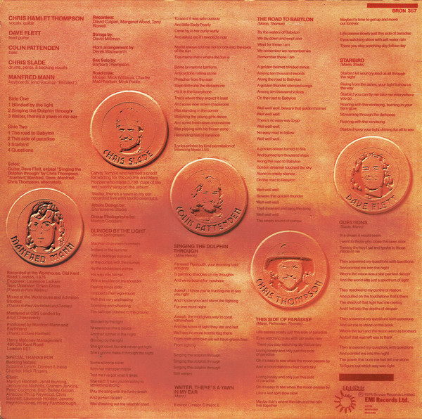 Manfred Mann's Earth Band - The Roaring Silence | Bronze (BRON 357) - 2 Manfred Mann's Earth Band - The Roaring Silence | Bronze (BRON 357) - 2