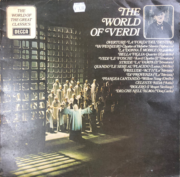 Giuseppe Verdi - The World Of Verdi | Decca (SPA 447) - main