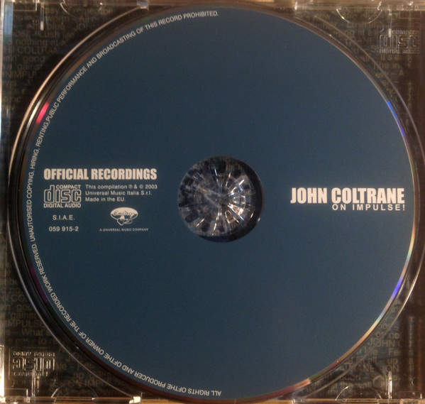 John Coltrane - On Impulse ! | EmArcy (059 915-2) - 3 John Coltrane - On Impulse ! | EmArcy (059 915-2) - 3