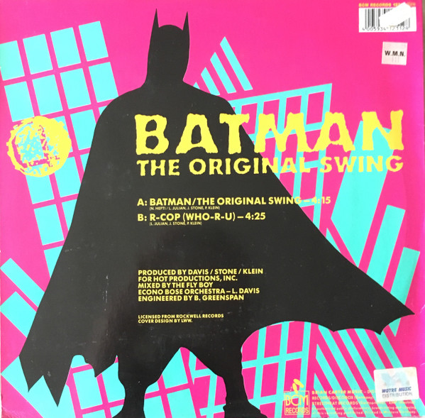 B.O.S.E. - Batman (The Original Swing) | BCM Records (12312) - 2