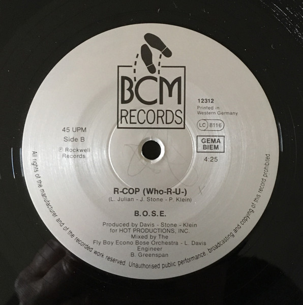 B.O.S.E. - Batman (The Original Swing) | BCM Records (12312) - 4