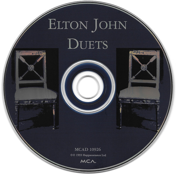 Elton John - Duets | MCA Records (MCAD-10926) - 4