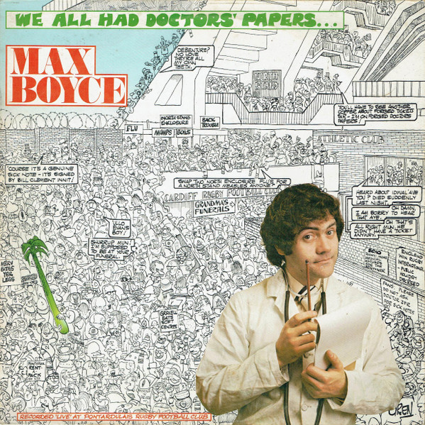 Max Boyce - We All Had Doctors' Papers | EMI (MB 101) - main Max Boyce - We All Had Doctors' Papers | EMI (MB 101) - main