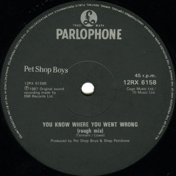 Pet Shop Boys - It's A Sin (Remixed By Ian Levine) | Parlophone (12RX 6158) - 4 Pet Shop Boys - It's A Sin (Remixed By Ian Levine) | Parlophone (12RX 6158) - 4