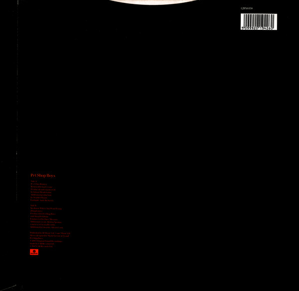 Pet Shop Boys - It's A Sin (Remixed By Ian Levine) | Parlophone (12RX 6158) - 2 Pet Shop Boys - It's A Sin (Remixed By Ian Levine) | Parlophone (12RX 6158) - 2