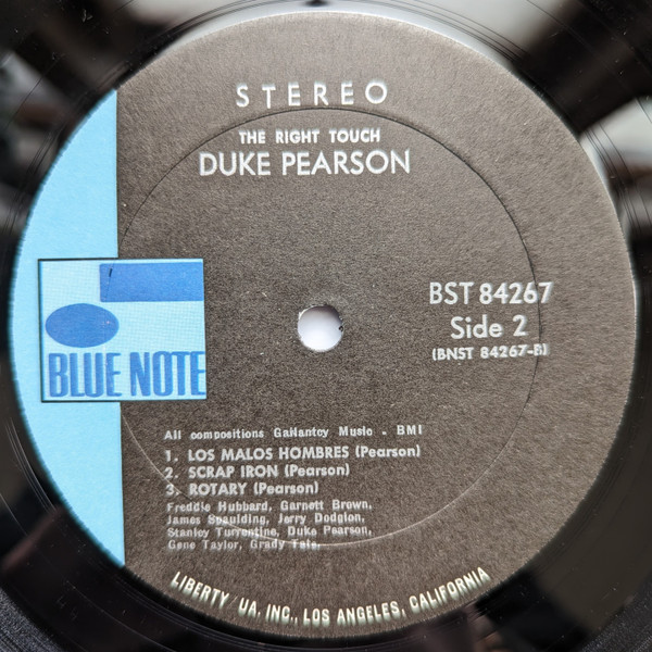 Duke Pearson - The Right Touch | Blue Note (BST 84267) - 4 Duke Pearson - The Right Touch | Blue Note (BST 84267) - 4