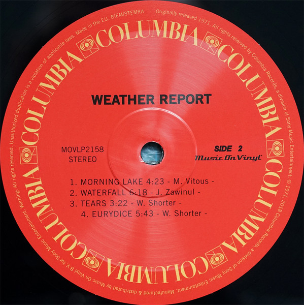 Weather Report - Weather Report | Music On Vinyl (MOVLP2158) - 4 Weather Report - Weather Report | Music On Vinyl (MOVLP2158) - 4