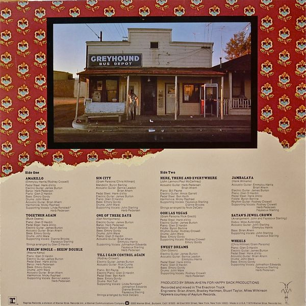 Emmylou Harris - Elite Hotel | Reprise Records (MS 2236) - 2 Emmylou Harris - Elite Hotel | Reprise Records (MS 2236) - 2