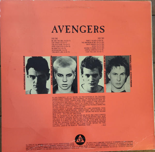 Avengers - Avengers | CD Presents, Ltd. (CD007) - 2 Avengers - Avengers | CD Presents, Ltd. (CD007) - 2