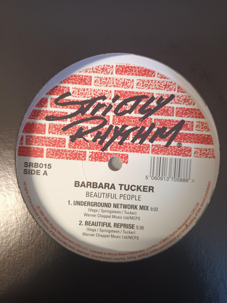 Barbara Tucker - Beautiful People | Strictly Rhythm (SRB015) - main Barbara Tucker - Beautiful People | Strictly Rhythm (SRB015) - main