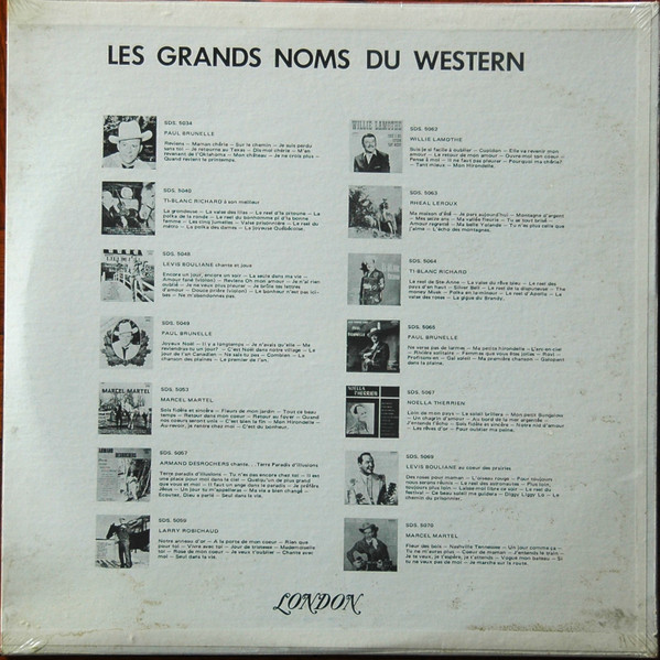 Paul Brunelle - Le Disque D'or | London Records (SDS 5082) - 2