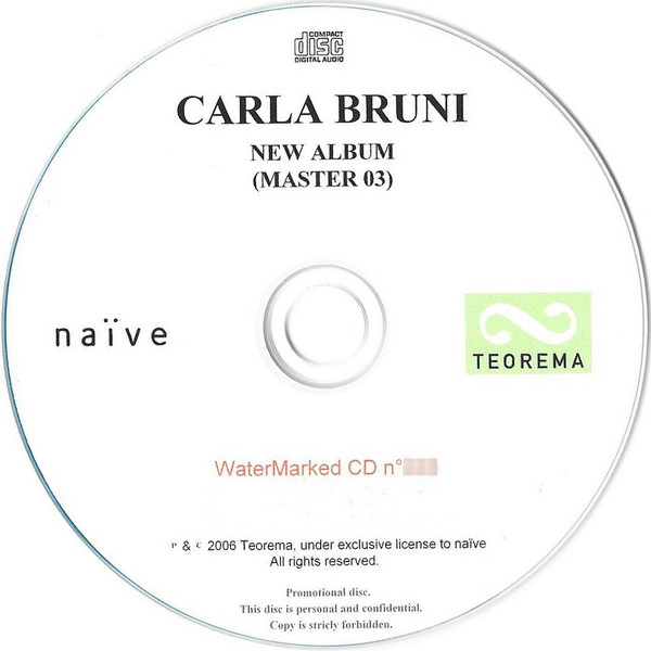 Carla Bruni - New Album (Master 03) | Teorema (none) - 3