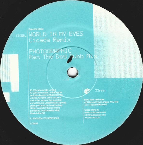 Depeche Mode - Remixes·04 | Mute (L12BONG34) - 4 Depeche Mode - Remixes·04 | Mute (L12BONG34) - 4