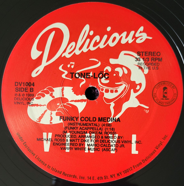 Tone Loc - Funky Cold Medina | Delicious Vinyl (DV1004) - 4