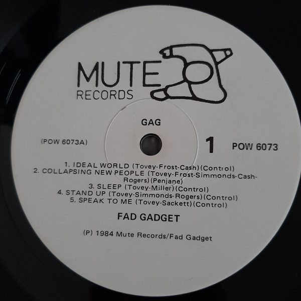 Fad Gadget - Gag | Powderworks (POW 6073) - 3 Fad Gadget - Gag | Powderworks (POW 6073) - 3