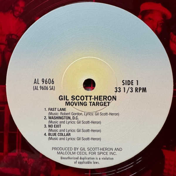 Gil Scott-Heron - Moving Target - Vinilo Rojo - RSD 2025 | Culture Factory (783 851) - 4 Gil Scott-Heron - Moving Target - Vinilo Rojo - RSD 2025 | Culture Factory (783 851) - 4