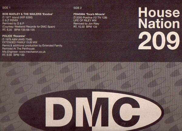 Various - House Nation 209 | DMC (DMC 209/1) - 2